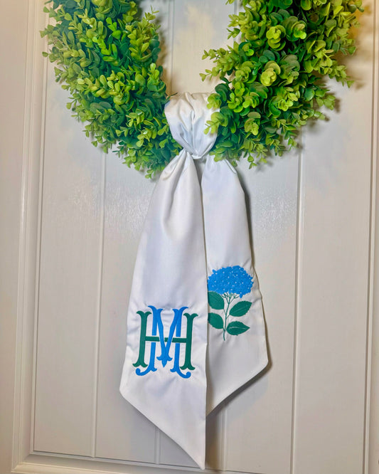Wreath Sash