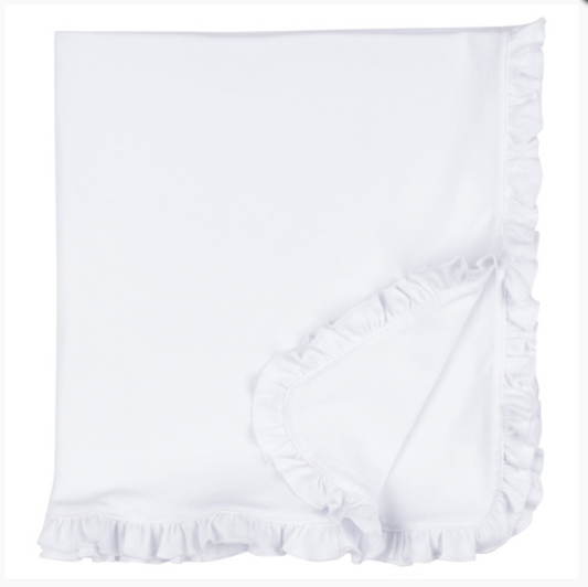 Infant Ruffle Blanket