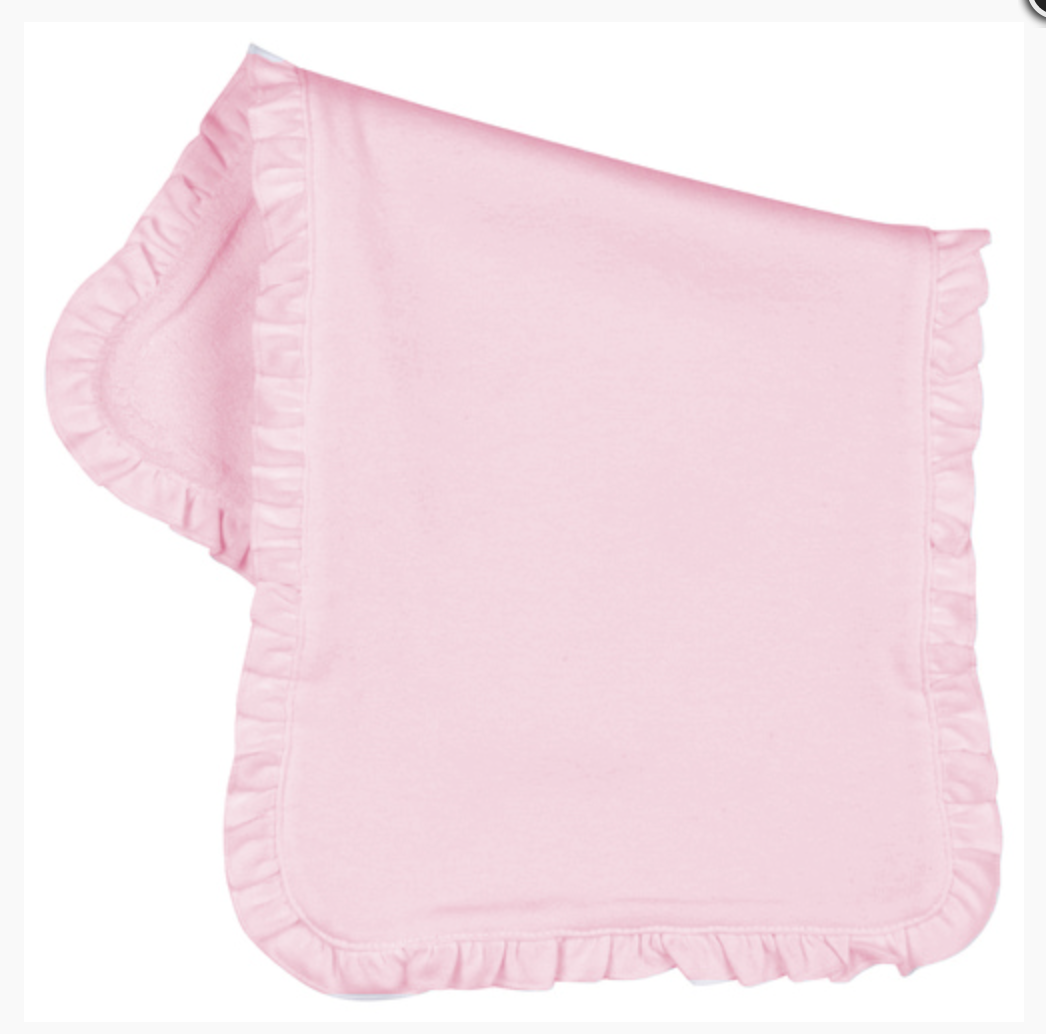 BB Ruffle Burp Cloth