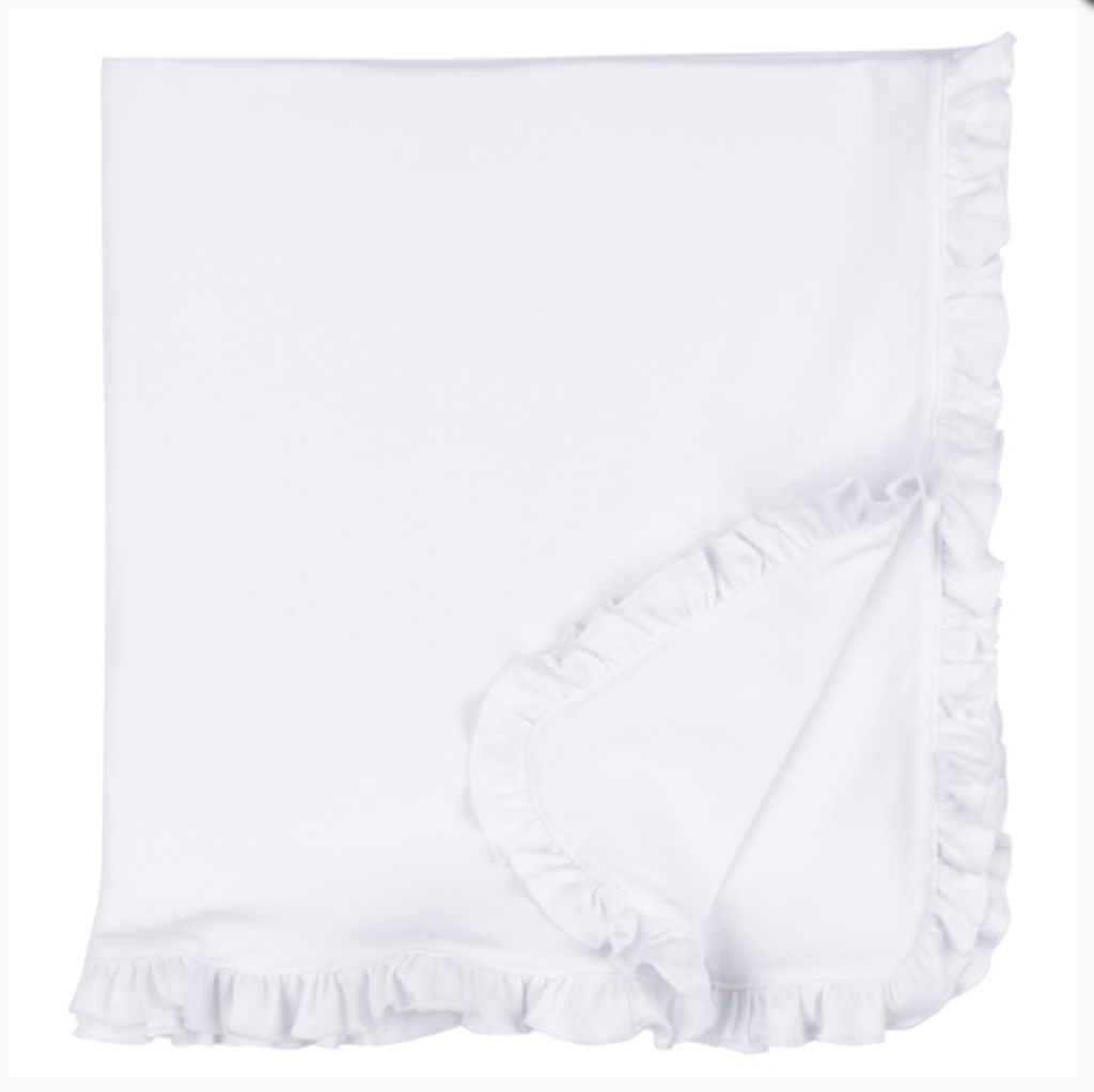 Infant Ruffle Blanket